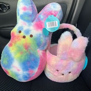 NEW PEEPS MULTI COLOR BUNDLE PLUSH & BASKET